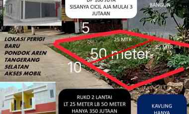 Dijual Ruko Siap Bangun