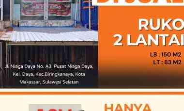 Dijual Ruko Strategis 2 Lantai