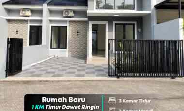 Rumah Cluster Tepi Aspal di Purwomartani, Sleman 1 km Dawet Ringin