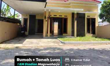 Rumah Strategis di Candi Gebang, Cuma 1 km ke Stadion Maguwoharjo