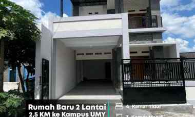 Cuma 2,5 km ke Kampus Umy, Rumah 4 Kamar Strategis di Tamantirto