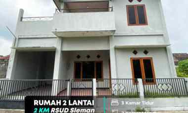 Murah Banget Rumah 2 Lantai dalam Perumahan 2 km Rsud Sleman Ibarbo