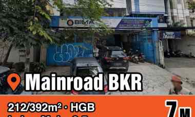 Dijual Rumah 2 Lantai Strategis di Mainroad BKR