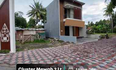 Cluster Rumah Mewah 2 Lantai dekat Kampus Mercubuana, Jogja