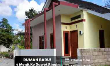 Promo Lebaran Rumah Baru Siap Huni 4 menit ke Dawet Ringin, Sleman