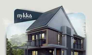 Rumah Baru Nykka Alam Sutera Narada Tipe Navii Corner Ukuran 13x15