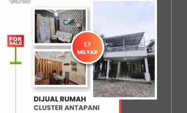 Rumah Nyaman Strategis di Cluster Antapani Kota Bandung