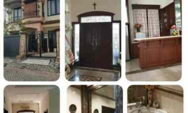 Rumah Hook Galaxy Bumi Permai Araya Full Furnish, Lantai Marmer