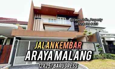 Rumah Dijual di Araya Malang Raya Golf