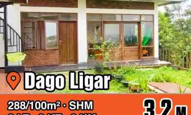 Dijual Rumah Asri 3 Kamar Tidur di Ligar Elok Dago