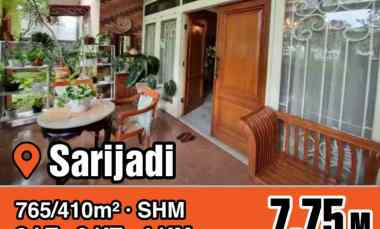 Dijual Rumah Asri Strategis di Sarijadi