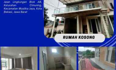 Rumah Dijual di Cluster Villa Cimuning Mustika Jaya Bekasi