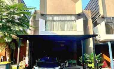 Rumah Second Fully Furnished dalam Townhouse di Bambu Apus Jaktim