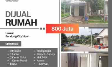 Jual Cepat Rumah Termurah di Bandung City View Pasirimpun Kota Bandung