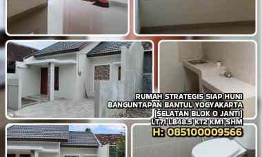 Jual Cepat Rumah Strategis Siap Huni di Banguntapan Bantul Yogyakarta