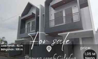 dijual rumah baru bebas banjir di parung serab ciledug