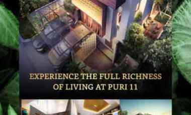 Dijual Rumah Baru di Heritage Residence at Puri 11