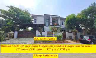 Rumah SHM 2 lantai Siap Huni Billymoon Pondok Kelapa Duren Sawit Jakarta