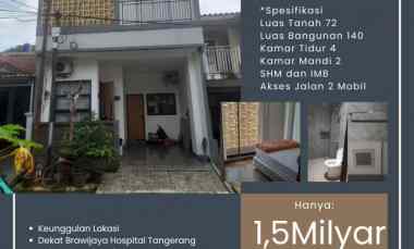 Rumah Murah di Graha Raya Bintaro Serpong Utara Tangerang Selatan