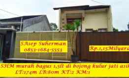 Rumah SHM Murah Bagus 1,5lt di Bojong Kulur Jati Asih Bekasi Strategis