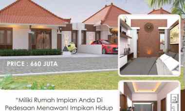 Dijual Rumah 1 Lantai dengan Gaya Hidup Pedesaan di dekat Candi Mendut