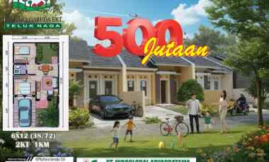 Rumah di Komplek Garuda Ext Teluk Naga 2025 Harga Promo 500 jutaan