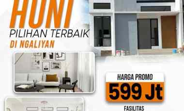 Perumahan Ngaliyan 3 Kamar 500Jtn di D Bringin Hills Ngaliyan Semarang