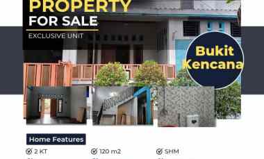 Rumah 2 Lantai Siap Huni Bukit Kencana Jaya, Meteseh Tembalang