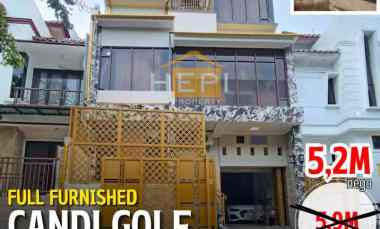 dijual rumah candi golf semarang