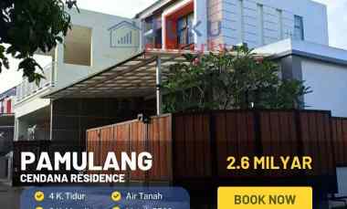 Dijual Rumah Furnished di Cendana Residence Pamulang BSD