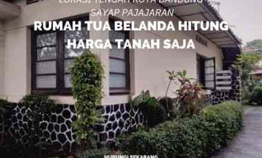 Jual Rumah Belanda di Pusat Kota Bandung 3 km Balai Kota Bandung