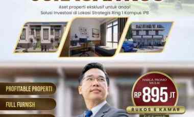Rumah Kost Premium 2 Lantai Full Furnished Dikawasan Ring 1 IPB Bogor