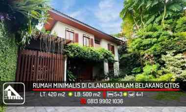 Rumah Modern Minimalis dekat Citos, Cilandak, Jakarta Selatan