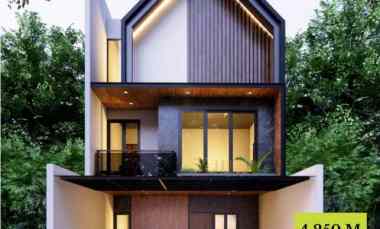 Dijual Rumah Scandinavian Private Pool dekat Transmart Cilandak KKO Ja