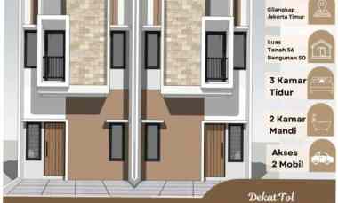 Jual Rumah Cipayung Cilangkap Jakarta Timur,700 jutaan dekat Tol Cibubur