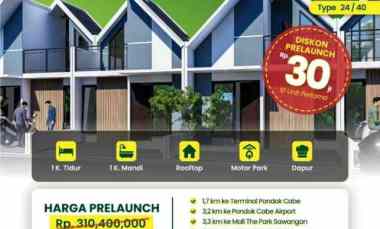 Perumahan Muslim Modern Minimalis Cinangka Sawangan Depok