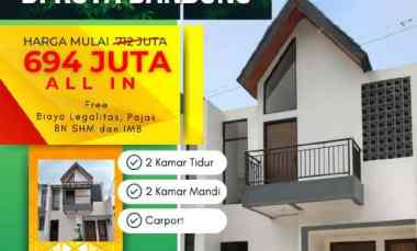 Rumah Cipadung, Baru 2/1 Lantai Murah, Cilengkrang Cibiru Kota Bandung