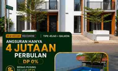Rumah Strategis 8 menit dari Stasiun Citayam di Cipayung Depok