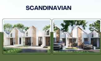 Rumah Murah Desain Scandinavian di Cipayung Depok 387 jt an Reno