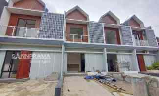 Rumah Minimalis 2 Lantai Siap Huni tanpa Dp dekat Stasiun Dicipayung