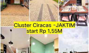 Rumah Mewah Ciracas Jakarta Timur dalam Cluster Bebas Banjir