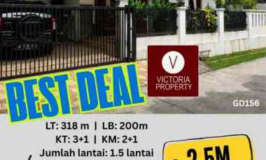 dijual rumah cisalak cimanggis depok
