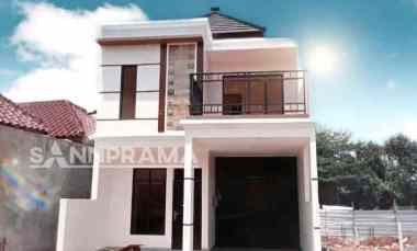 Rumah Gaya Bali Cimanggis Free Biaya2 dekat Tol Cijago FasTami Dandel