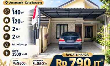 Dijual Cepat Rumah 700 Jutaan di Cluster Cisaranten Kulon, Arcamanik