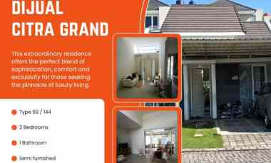 Rumah Semi Furnished Siap Huni Citra Grand Sambiroto Tembalang