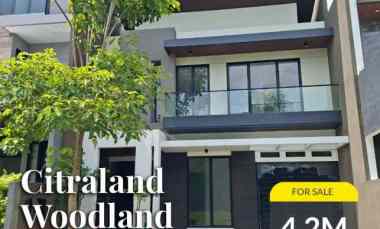 dijual rumah citraland woodland