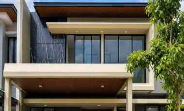 Rumah Gress Modern Minimalis Woodland Citraland Row Jalan 3,5 Mobil