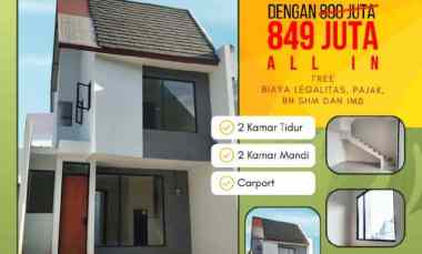 Rumah Nir Ciwaruga Cigugur Girang, Baru 2 Lantai Cimahi, Bandung Barat