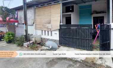Dijual Rumah Cluster Minimalis