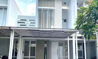 Rumah 2 lantai 90m 6x15 Type 2KT Cluster Yarra JGC Jakarta Garden City